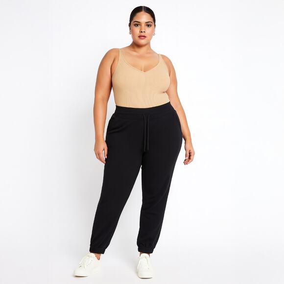 A509 • All In Motion Black Fleece Jogger Pants - Picture 3 of 4